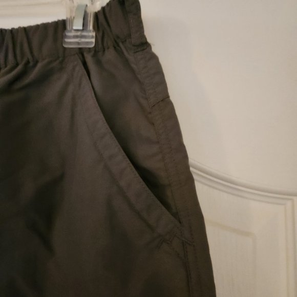 REI Pants Men's LG 34W Lightweight Hiking Zip Off Legs Relaxed Fit Pockets Olive - Picture 5 of 16